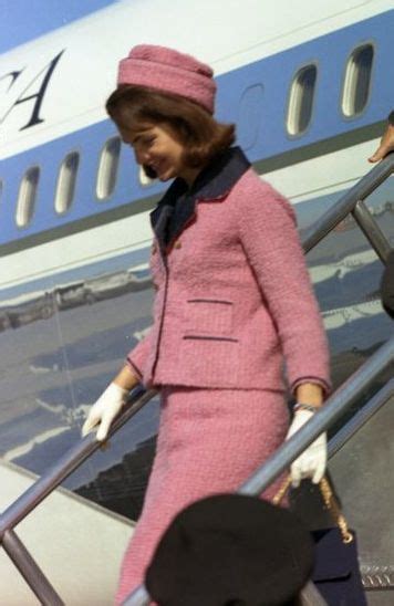 blood stained chanel suit jackie kennedy|jackie kennedy pink pillbox hat.